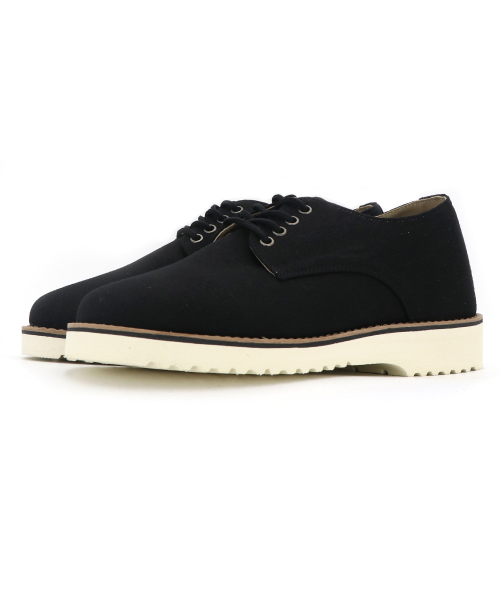 SUPENER(シュペナー)の「Viper Ma/Linen Derby Black(ドレスシューズ・メンズ・ブラック・25cm/25.5cm/26cm/26.5cm/27cm/27.5cm/28cm)」の3枚目の写真