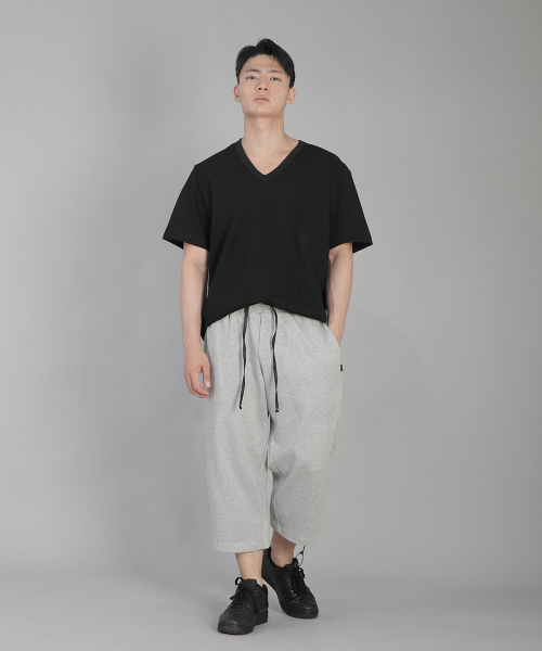 SAINTCREW(セントクルー)の「Vネック無地半袖Tシャツ BVS-823 ブラック(Tシャツ/カットソー・メンズ・その他・MEDIUM/LARGE/X-LARGE/XX-LARGE)」の6枚目の写真