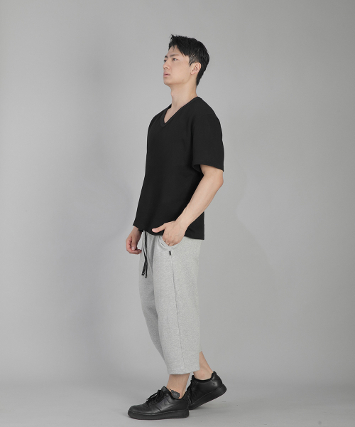 SAINTCREW(セントクルー)の「Vネック無地半袖Tシャツ BVS-823 ブラック(Tシャツ/カットソー・メンズ・その他・MEDIUM/LARGE/X-LARGE/XX-LARGE)」の7枚目の写真