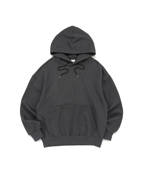 BECANVAS(ビキャンバス)の「BECANVAS OVERFIT HOOD (CHARCOAL)(パーカー・レディース・ダークグレー・SMALL/MEDIUM/LARGE/X-LARGE)」の1枚目の写真