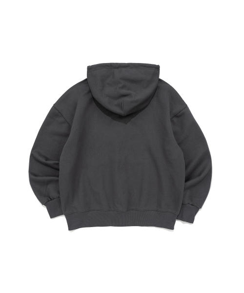 BECANVAS(ビキャンバス)の「BECANVAS OVERFIT HOOD (CHARCOAL)(パーカー・レディース・ダークグレー・SMALL/MEDIUM/LARGE/X-LARGE)」の2枚目の写真