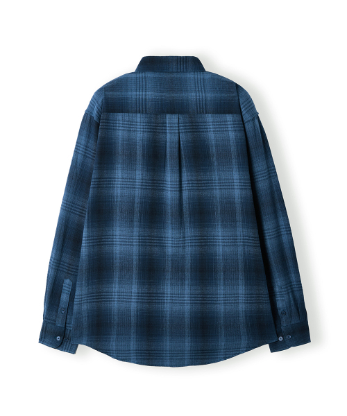 HOOVES（フーブス）の「ファージオンブレーチェックシャツ[ブルー]（シャツ/ブラウス・メンズ・その他・MEDIUM/LARGE/X-LARGE）」の3枚目の写真