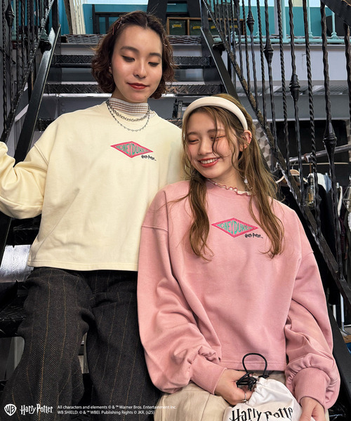 DOUBLE NAME（ダブルネーム）の「【Harry Potter】ハニーデュークス バックプリントプルオーバー（その他トップス・レディース・オフホワイト/ピンク・FREE）」の14枚目の写真