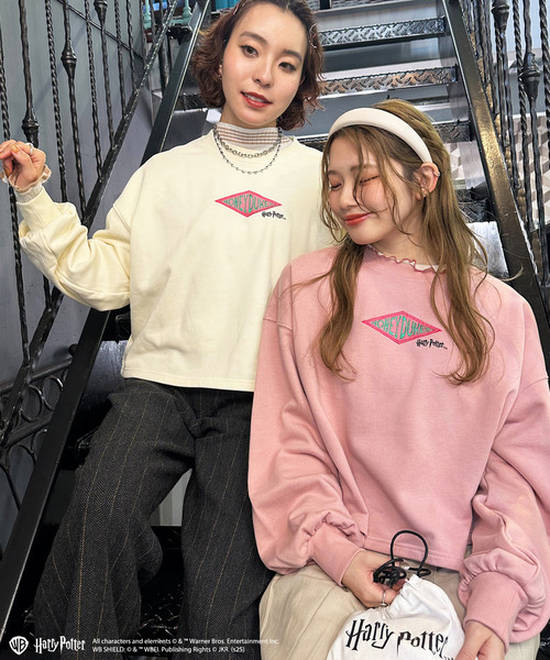 DOUBLE NAME（ダブルネーム）の「【Harry Potter】ハニーデュークス バックプリントプルオーバー（その他トップス・レディース・オフホワイト/ピンク・FREE）」の16枚目の写真