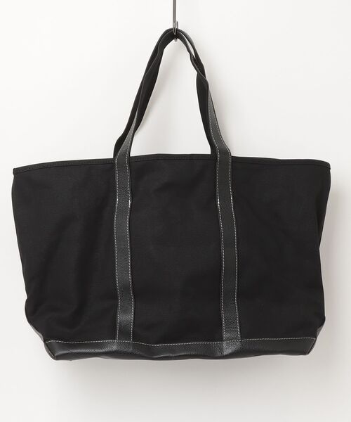 ADAM PATEK(アダムパテック)の「【ADAMPATEK/アダムパテック】leather combi basic big tote bag/レザーコンビベーシックビッグトート(トートバッグ・メンズ・ブラック/ホワイト・FREE)」の14枚目の写真