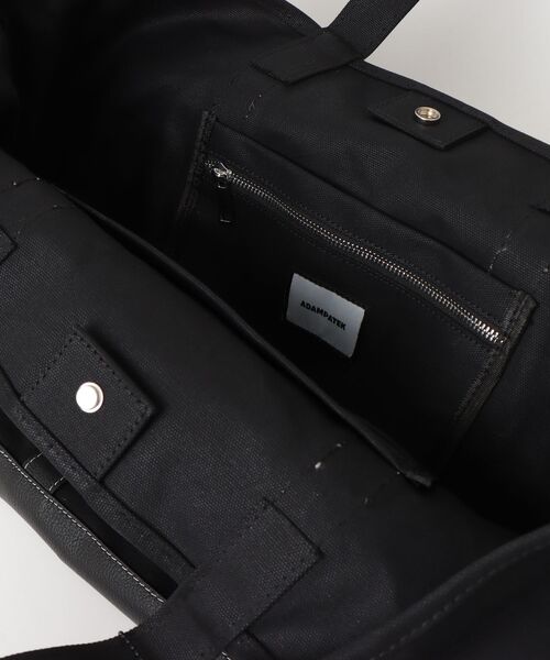 ADAM PATEK(アダムパテック)の「【ADAMPATEK/アダムパテック】leather combi basic big tote bag/レザーコンビベーシックビッグトート(トートバッグ・メンズ・ブラック/ホワイト・FREE)」の16枚目の写真