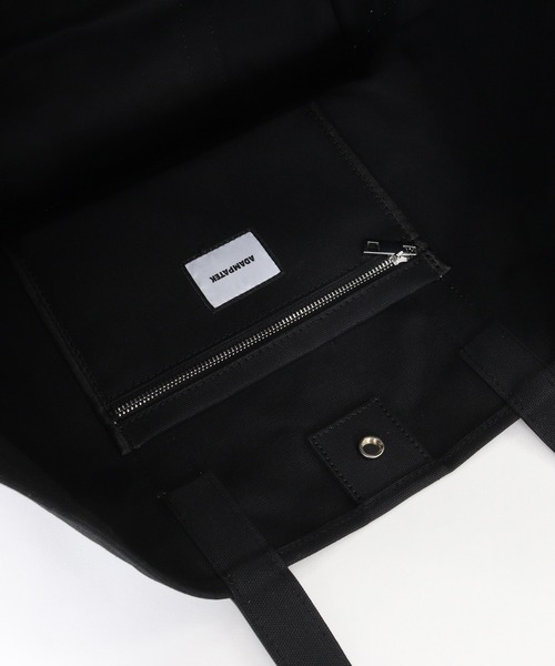 ADAM PATEK(アダムパテック)の「【ADAMPATEK/アダムパテック】leather combi basic big tote bag/レザーコンビベーシックビッグトート(トートバッグ・メンズ・ブラック/ホワイト・FREE)」の6枚目の写真