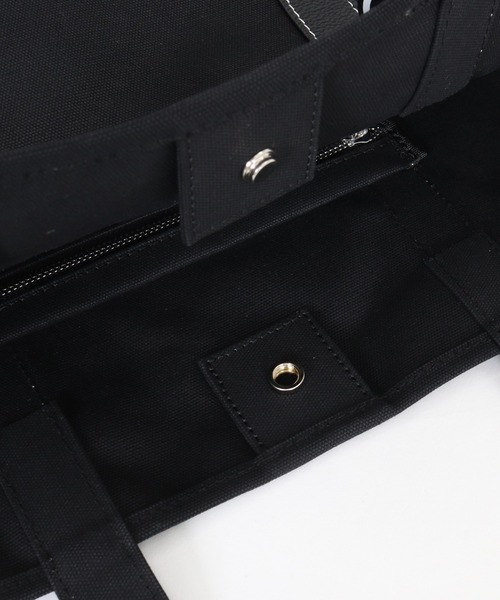 ADAM PATEK(アダムパテック)の「【ADAMPATEK/アダムパテック】leather combi basic big tote bag/レザーコンビベーシックビッグトート(トートバッグ・メンズ・ブラック/ホワイト・FREE)」の11枚目の写真