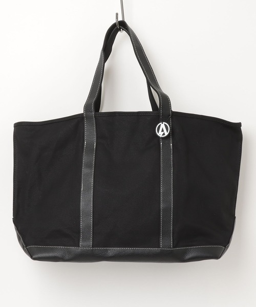 ADAM PATEK(アダムパテック)の「【ADAMPATEK/アダムパテック】leather combi basic big tote bag/レザーコンビベーシックビッグトート(トートバッグ・メンズ・ブラック/ホワイト・FREE)」の21枚目の写真