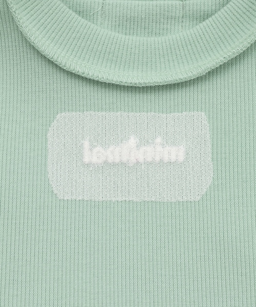 minimal(ミニマル)の「【表起毛】【吸湿発熱】テレコTシャツ(Tシャツ/カットソー・キッズ・アイボリー/エメラルド/ラベンダー/ブラック・90cm/100cm/110cm/120cm/130cm/140cm)」の13枚目の写真