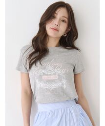 CALNAMUR | オーナメントモチーフプリントTシャツ(Tシャツ/カットソー)