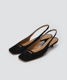 PELLICO（ペリーコ）の「NORA アネッリ バックスリング パンプス 3.0cm BLACK（パンプス）」