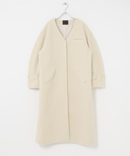 KBF（ケイビーエフ）の「テディボアロングコート（その他アウター・レディース・チャコールグレー/アイボリー・ONE）」の10枚目の写真
