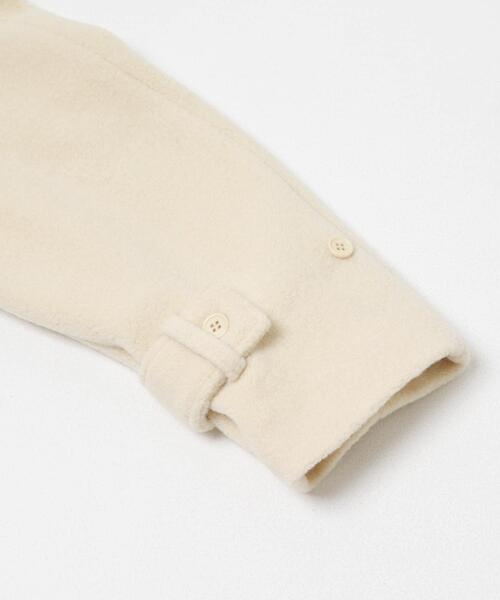 KBF（ケイビーエフ）の「テディボアロングコート（その他アウター・レディース・チャコールグレー/アイボリー・ONE）」の11枚目の写真