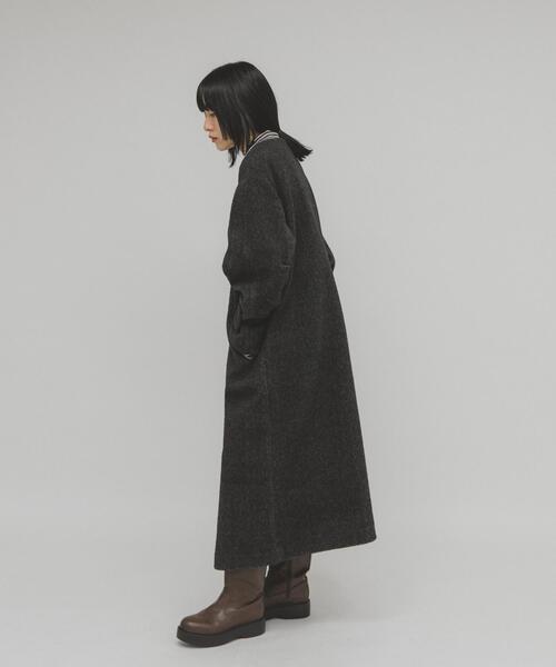 KBF（ケイビーエフ）の「テディボアロングコート（その他アウター・レディース・チャコールグレー/アイボリー・ONE）」の16枚目の写真
