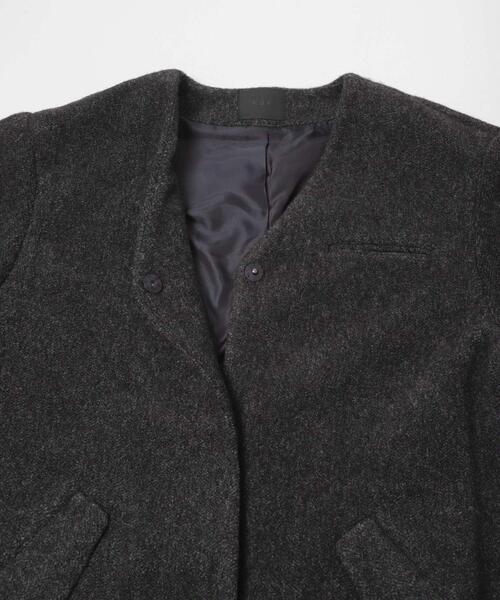 KBF（ケイビーエフ）の「テディボアロングコート（その他アウター・レディース・チャコールグレー/アイボリー・ONE）」の18枚目の写真