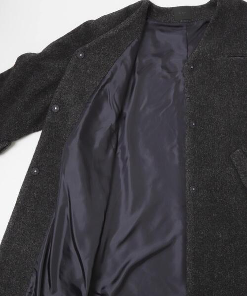 KBF（ケイビーエフ）の「テディボアロングコート（その他アウター・レディース・チャコールグレー/アイボリー・ONE）」の20枚目の写真