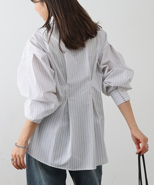 COLONY 2139（コロニートゥーワンスリーナイン）の「ウエストタックシャツ（シャツ/ブラウス・レディース・オフホワイト/ブルー/サックスブルー/ホワイト系その他・FREE）」の15枚目の写真