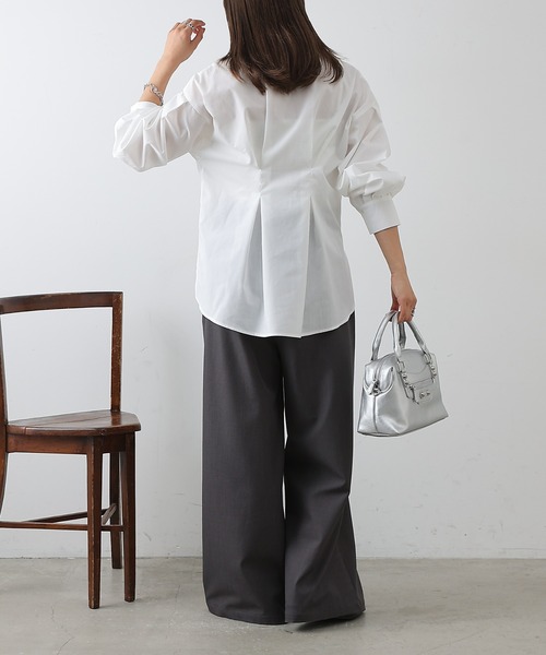 COLONY 2139（コロニートゥーワンスリーナイン）の「ウエストタックシャツ（シャツ/ブラウス・レディース・オフホワイト/ブルー/サックスブルー/ホワイト系その他・FREE）」の11枚目の写真