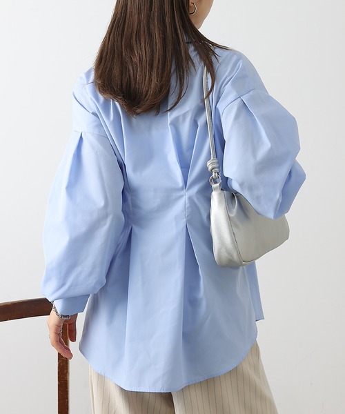 COLONY 2139（コロニートゥーワンスリーナイン）の「ウエストタックシャツ（シャツ/ブラウス・レディース・オフホワイト/ブルー/サックスブルー/ホワイト系その他・FREE）」の22枚目の写真