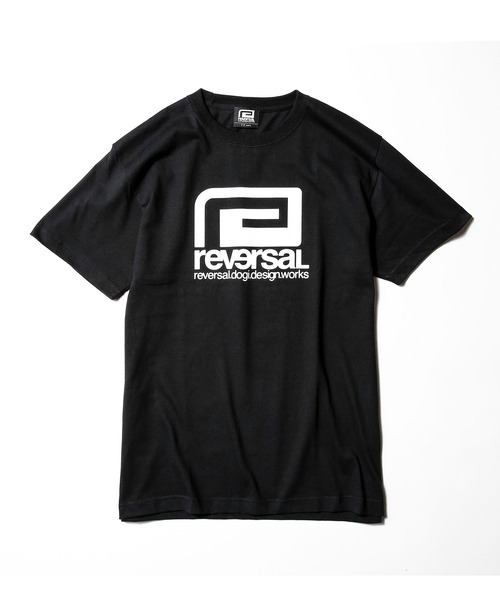 reversal.dogi.design.works(リバーサル・ドーギ・デザイン・ワークス)の「<reversal/リバーサル>BIG MARK COTTON TEE(Tシャツ/カットソー・メンズ・ブラック/アッシュグレー/ホワイト・XX-LARGE/LARGE/MEDIUM/SMALL/X-LARGE)」の2枚目の写真