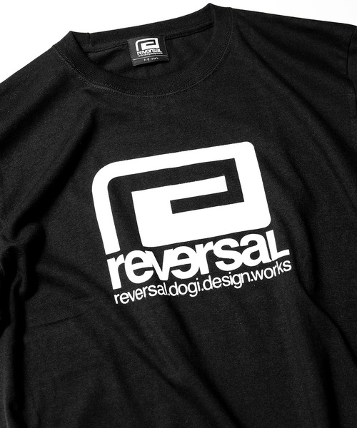 reversal.dogi.design.works(リバーサル・ドーギ・デザイン・ワークス)の「<reversal/リバーサル>BIG MARK COTTON TEE(Tシャツ/カットソー・メンズ・ブラック/アッシュグレー/ホワイト・XX-LARGE/LARGE/MEDIUM/SMALL/X-LARGE)」の6枚目の写真