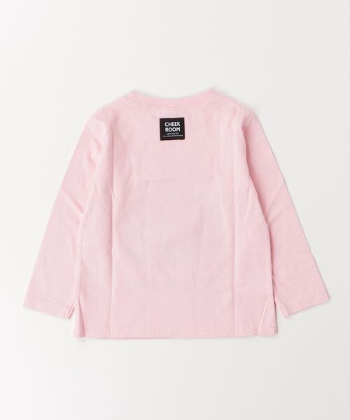 CHEEK ROOM(チークルーム)の「CHEEK ROOM/チークルーム 桶のお寿司ロングTシャツ(Tシャツ/カットソー・キッズ・オフホワイト/ピンク/グリーン・120cm/130cm/80cm/90cm/100cm/110cm)」の4枚目の写真