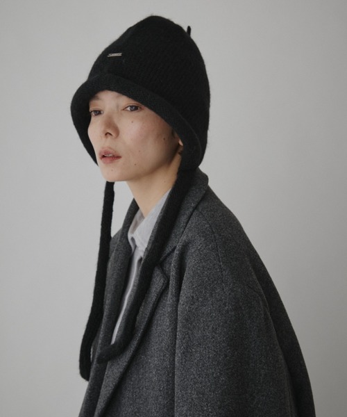 VION(ヴィオン)の「アーチドームニットキャップ / Arch Dome Knit Cap(ニットキャップ/ビーニー・レディース・ブラック・FREE)」の3枚目の写真