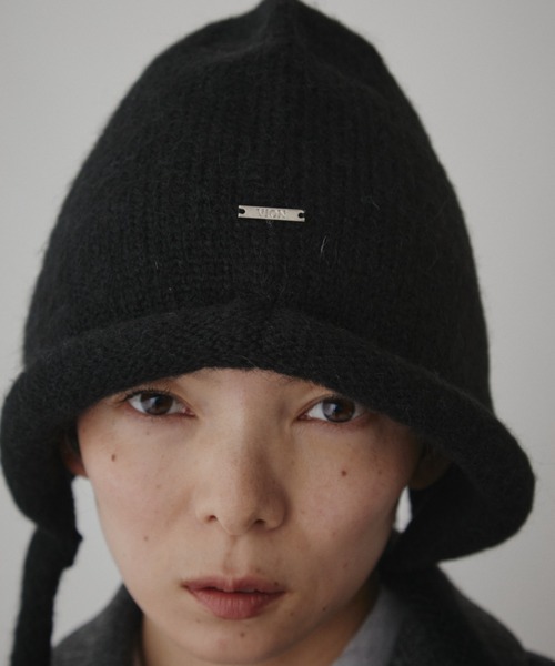 VION(ヴィオン)の「アーチドームニットキャップ / Arch Dome Knit Cap(ニットキャップ/ビーニー・レディース・ブラック・FREE)」の7枚目の写真