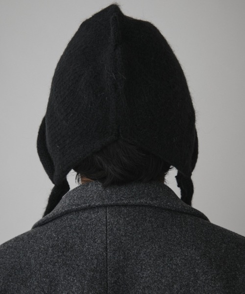 VION(ヴィオン)の「アーチドームニットキャップ / Arch Dome Knit Cap(ニットキャップ/ビーニー・レディース・ブラック・FREE)」の8枚目の写真