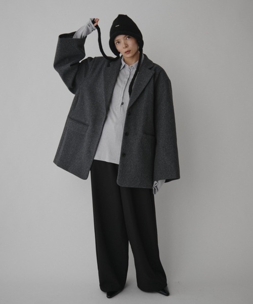 VION(ヴィオン)の「アーチドームニットキャップ / Arch Dome Knit Cap(ニットキャップ/ビーニー・レディース・ブラック・FREE)」の9枚目の写真