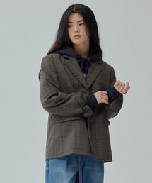 COVERNAT（カバーナット）の「WOMEN'S CLASSIC CHECK SINGLE JACKET（テーラードジャケット）」