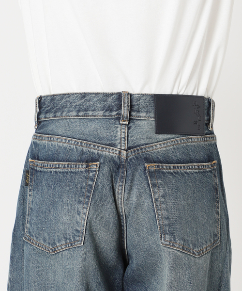 journal standard L'essage（ジャーナルスタンダードレサージュ）の「【HAIKURE/ハイクル】BETHANY SHORT LENGTH INTENSE BLU　デニムパンツ（デニムパンツ・レディース・ブルー・25/24/23）」の12枚目の写真