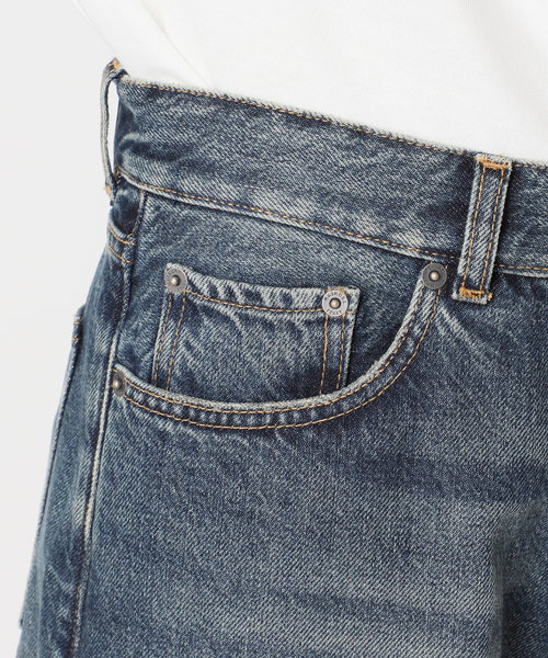 journal standard L'essage（ジャーナルスタンダードレサージュ）の「【HAIKURE/ハイクル】BETHANY SHORT LENGTH INTENSE BLU　デニムパンツ（デニムパンツ・レディース・ブルー・25/24/23）」の15枚目の写真