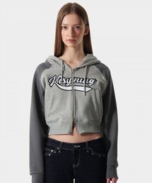 KISYNING（キシニング）の「kisyning patch hood zip up（パーカー）」