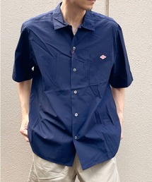 DANTON（ダントン）の「DANTON/ダントン　コットンポプリン ショートスリーブワークシャツ　SHORTSLEEVE WORK SHIRT　DT-B0049 CPL（シャツ/ブラウス）」