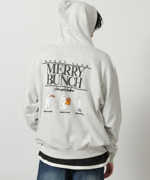 LAKOLE（ラコレ）の「オバケ裏毛ZIPパーカー / 633256（パーカー・メンズ・ホワイト/ネイビー/ブラック・MEDIUM/LARGE）」の2枚目の写真