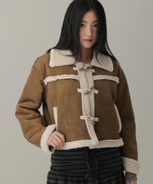 SOME PLACE（サムプレイス）の「SOME PLACE／スウェードムートンジャケット（ムートンコート）」