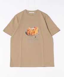 September SEOUL（セプテンバーソウル）の「キャラメルプリンのアートプリントTシャツ（Tシャツ/カットソー）」