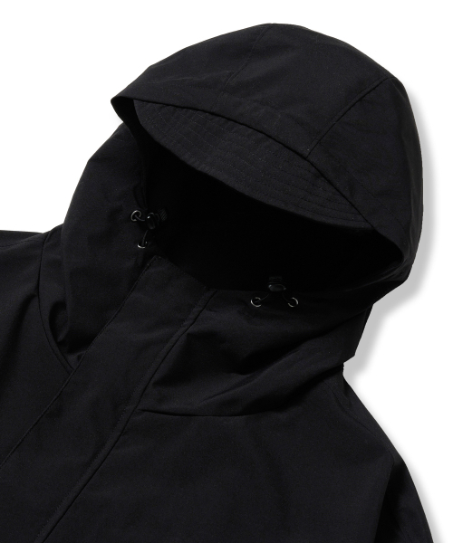BROWNBREATH（ブラウンブレス）の「TAG NYLON SHELL HOOD JACKET - BLACK（ナイロンジャケット・レディース・その他・S/M/L/XL）」の3枚目の写真