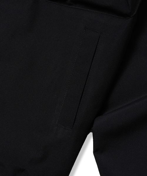 BROWNBREATH（ブラウンブレス）の「TAG NYLON SHELL HOOD JACKET - BLACK（ナイロンジャケット・レディース・その他・S/M/L/XL）」の6枚目の写真