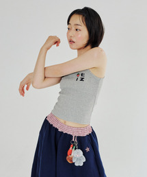 PIXEL ITZ STRAWBERRY SLEEVELESS