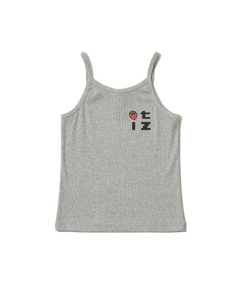 ITZAVIBE(イッザバイブ)の「PIXEL ITZ STRAWBERRY SLEEVELESS(Tシャツ/カットソー・レディース・その他・ONE SIZE)」の4枚目の写真