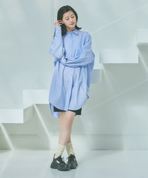 LAKOLE | オーバーチュニックシャツ / 642768(シャツ/ブラウス)