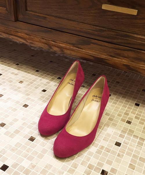 ODETTE E ODILE(オデットエオディール)の「【WEB限定】O ラウンドトゥ パンプス70●↑(パンプス・レディース・ブラック/ダークグレー/ワインレッド/ライトブルー・22cm/22.5cm/23cm/24cm/24.5cm/23.5cm/25cm)」の17枚目の写真