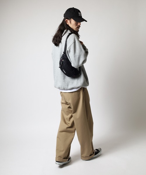 WILD THINGS(ワイルドシングス)の「WILD THINGS / ワイルドシングス ナイロン 2WAY ウエストバッグ ボディバッグ(ボディバッグ/ウエストポーチ・メンズ・ブラック/ターコイズブルー/ベージュ・FREE)」の18枚目の写真