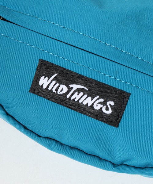 WILD THINGS(ワイルドシングス)の「WILD THINGS / ワイルドシングス ナイロン 2WAY ウエストバッグ ボディバッグ(ボディバッグ/ウエストポーチ・メンズ・ブラック/ターコイズブルー/ベージュ・FREE)」の8枚目の写真