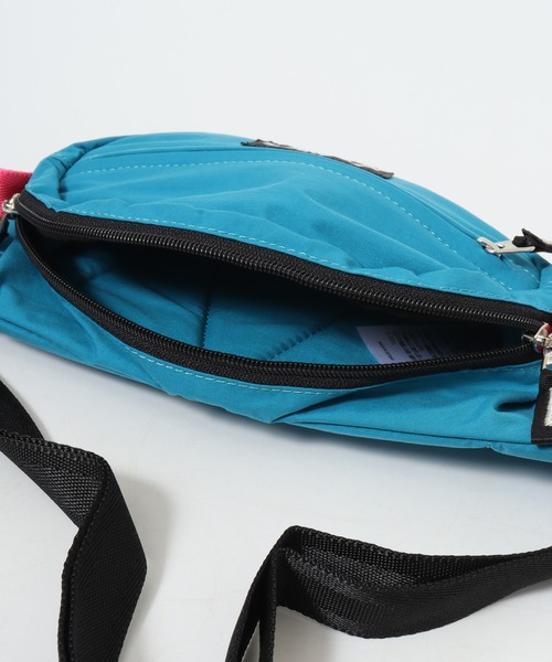 WILD THINGS(ワイルドシングス)の「WILD THINGS / ワイルドシングス ナイロン 2WAY ウエストバッグ ボディバッグ(ボディバッグ/ウエストポーチ・メンズ・ブラック/ターコイズブルー/ベージュ・FREE)」の11枚目の写真