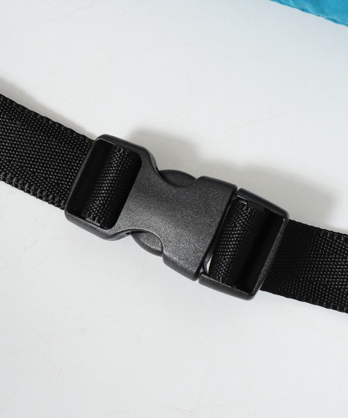 WILD THINGS(ワイルドシングス)の「WILD THINGS / ワイルドシングス ナイロン 2WAY ウエストバッグ ボディバッグ(ボディバッグ/ウエストポーチ・メンズ・ブラック/ターコイズブルー/ベージュ・FREE)」の14枚目の写真