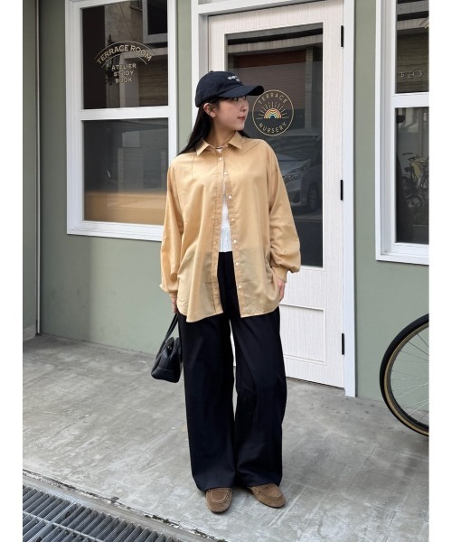 titivate(ティティベイト)の「カーブシルエットスラックスパンツ(その他パンツ・レディース・グレー/ベージュ/ブラック/アイボリー・SP/L/M/S)」の16枚目の写真